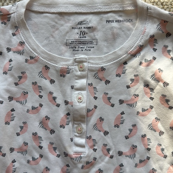 6 pairs of Roller rabbit size 10 pajamas - Picture 9 of 12